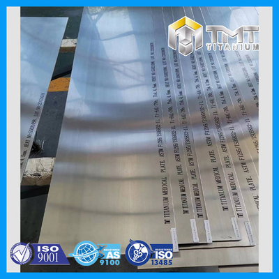 ASTM F1295/ISO5832-11 Ti-6Al-7Nb Titanyum LEVHA