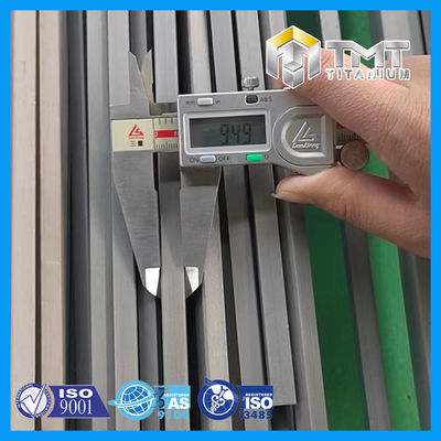 TİTANYUM DÜZ KARE ÇUBUK ASTM B348 GR.1/GR.2